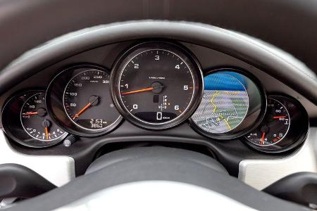 Porsche Panamera Diesel, Tacho, Anzeigeinstrumente