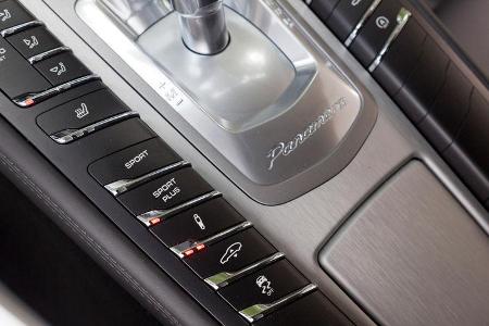 Porsche Panamera Diesel, Mittelkonsole