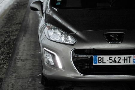 Peugeot 308 Hdi, Scheinwerfer