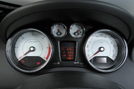 Peugeot 308 Hdi, Rundinstrumente