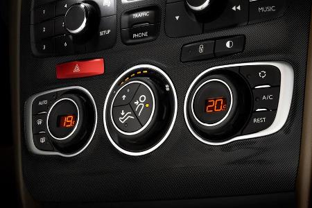 Citroen DS4, Radio, Mittelkonsole, Knpfe, Detail