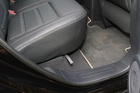 Renault Koleos dCi 175, Fussraum