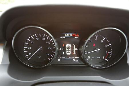 Range Rover Evoque 2.0 Si4, Tacho, Anzeigeinstrumente
