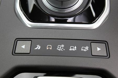 Range Rover Evoque 2.0 Si4, Anzeige, Fahrprogramme