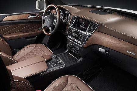 Mercedes M-Klasse, Cockpit