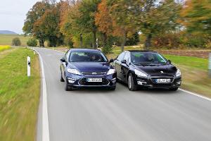 Ford Mondeo 1.6 Ecoboost, Peugeot 508 155 THP