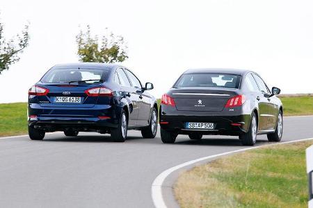 Ford Mondeo 1.6 Ecoboost, Peugeot 508 155 THP