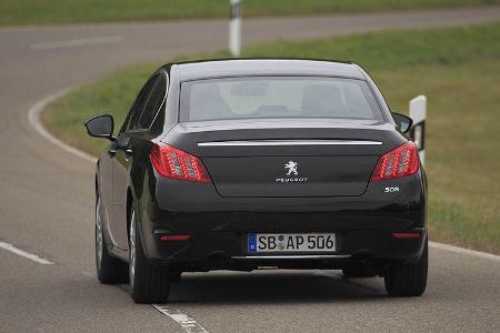 Peugeot 508 155 THP, Heck