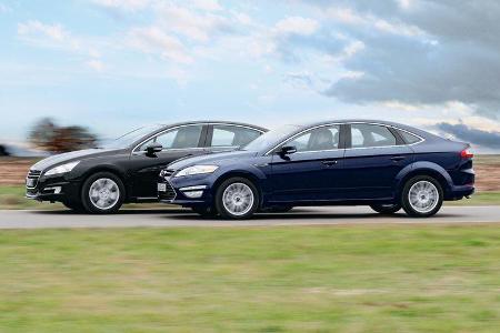 Ford Mondeo 1.6 Ecoboost, Peugeot 508 155 THP