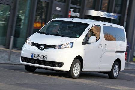 Nissan NV 200 Evalia dCi 110, Frontansicht Nissan NV 200 Evalia dCi 110, Frontansicht