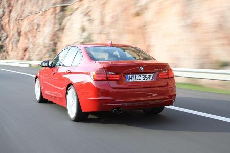 BMW 328i, Heck