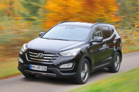 Hyundai Santa Fe 2.2 CRDi 4WD, Frontansicht Hyundai Santa Fe 2.2 CRDi 4WD, Frontansicht