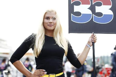 Grid Girls - GP Belgien 2016