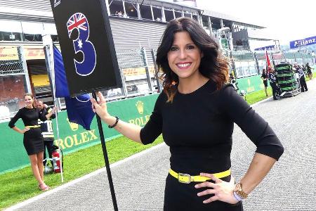 Grid Girls - GP Belgien 2016
