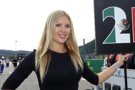 Grid Girls - GP Belgien 2016