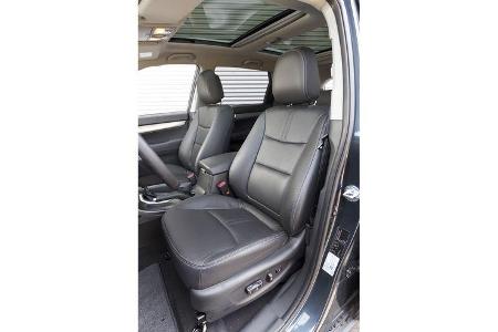 Kia Sorento, Fahrersitz