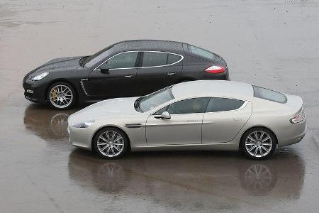FB Aston Martin Rapide und Porsche Panamera