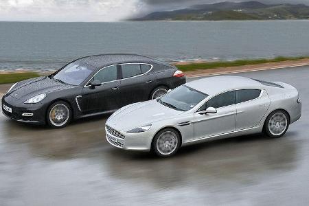 FB Aston Martin Rapide und Porsche Panamera