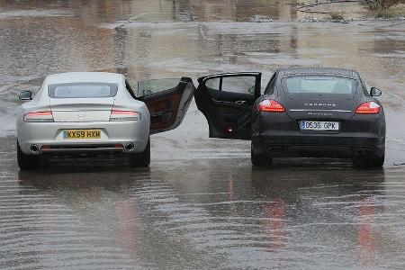 FB Aston Martin Rapide und Porsche Panamera