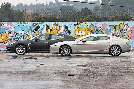 FB Aston Martin Rapide und Porsche Panamera