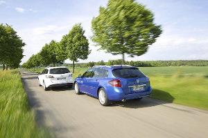 Mazda 6 Kombi und Renault Laguna im Fahrbericht