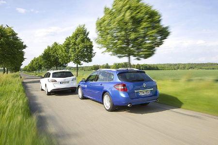 Mazda 6 Kombi und Renault Laguna Mazda 6 Kombi und Renault Laguna