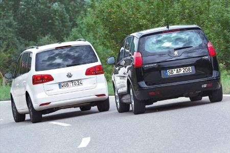 Peugeot 5008, VW Touran