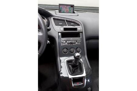 Peugeot 5008, Mittelkonsole, Navigationssystem