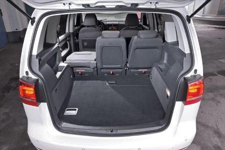 VW Touran, Kofferraum