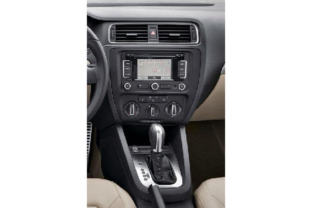 VW Jetta, Mittelkonsole, Navigationssystem