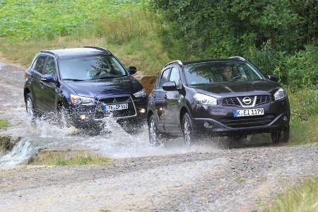Mitsubishi ASX, Nissan Qashqai