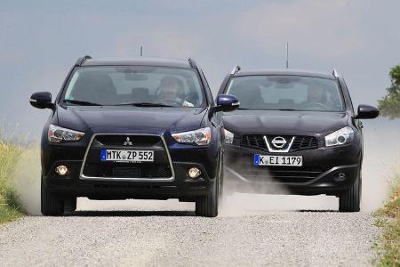 Mitsubishi ASX, Nissan Qashqai