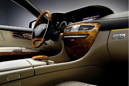 Mercedes-Benz CL 2010, Luxus-Coupé, Cockpit