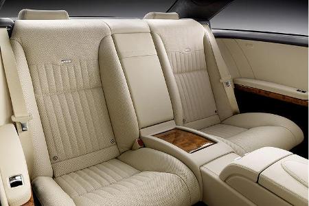 Mercedes-Benz CL 2010, Luxus-Coupé, Rücksitze