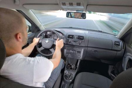 Skoda Roomster, Innenraum, Cockpit