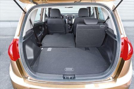 Kia Venga, Kofferraum