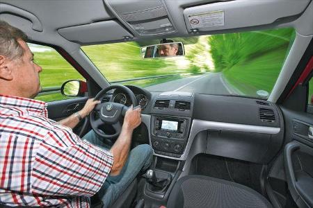 Skoda Yeti, Innenraum, Cockpit