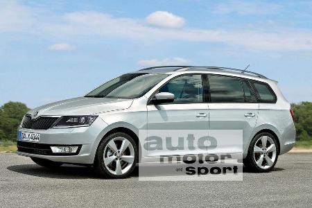 Skoda Fabia Combi, Seitenansicht
