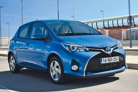 Toyota Yaris, Frontansicht