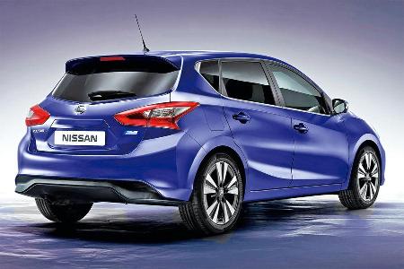 Nissan Pulsar, Heckansicht
