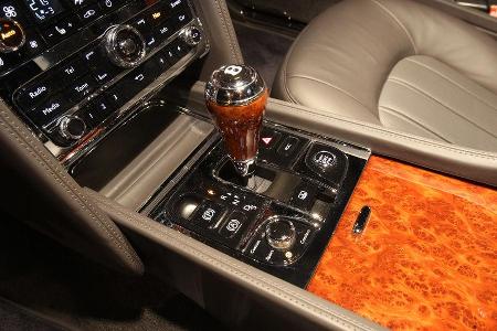 Bentley Mulsanne, Detail, Schaltung, Mittelkonsole