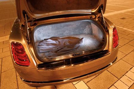 Bentley Mulsanne, Detail, Kofferraum
