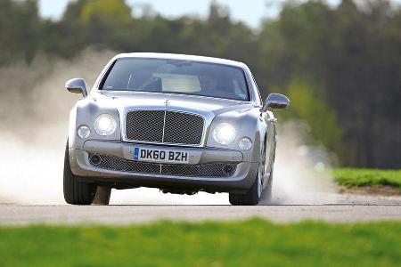 Bentley Mulsanne, Fahrt, Frontansicht