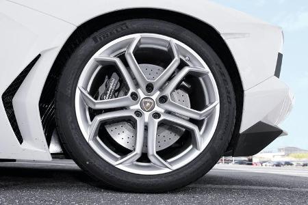 Lamborghini Aventador, Detail, 20-Zoll-Rad