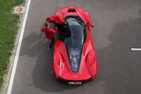 Ferrari LaFerrari, von oben, Draufsicht
