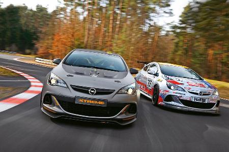 Opel Astra OPC Extreme, Opel Astra OPC Cup, Frontansicht