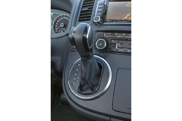 VW Multivan 2.0 BiTDI, Schalthebel