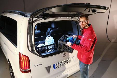 Mercedes V 250 Bluetec, Heckklappe