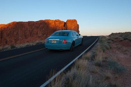 Rolls-Royce Ghost, Heckansicht, Wste