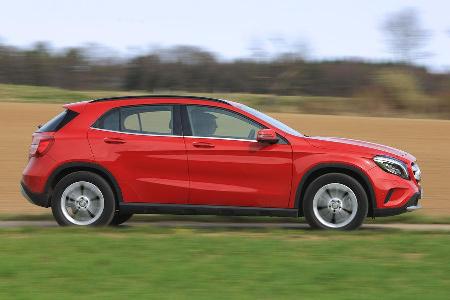 Mercedes GLA 200, Seitenansicht